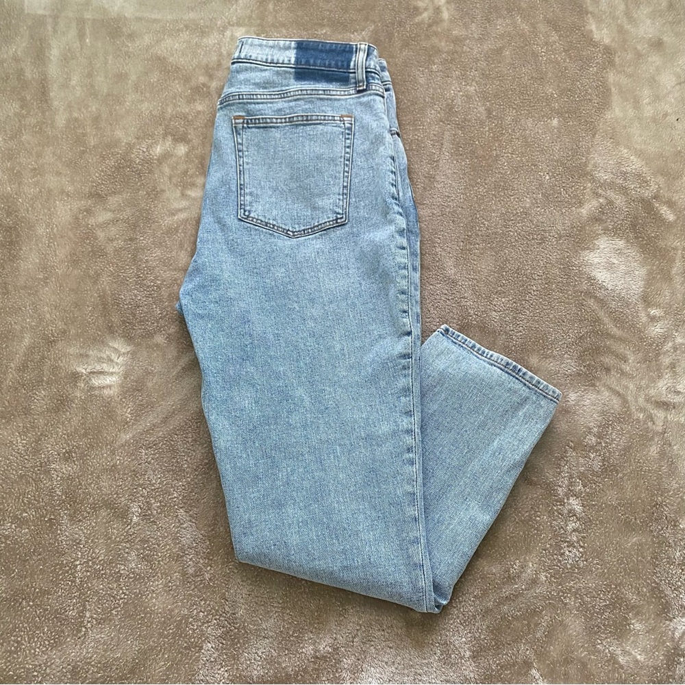 Abercrombie & Fitch Blue Curve Love The Skinny High Rise Jeans